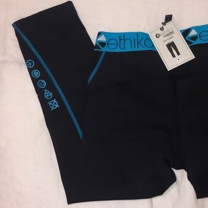 Ethika black crop leggings!!